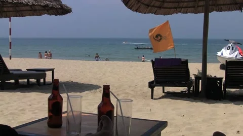 Hoi An 086 beach Stock Footage 6884409