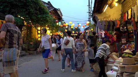 Hoi An old tow Stock Footage 83322693