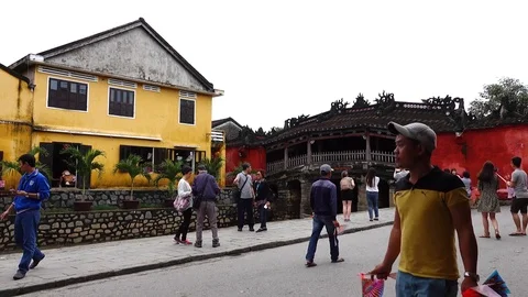 Hoi An old tow Stock Footage 83867787