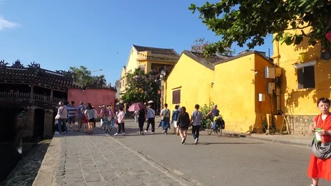 Hoi An old town Stock Footage 90180687