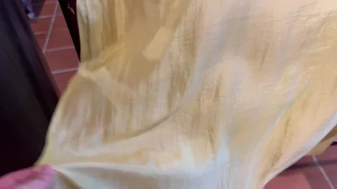 Hoi An silk production starting from the cocoon of caterpillar larvae on Stock Footage 308611290