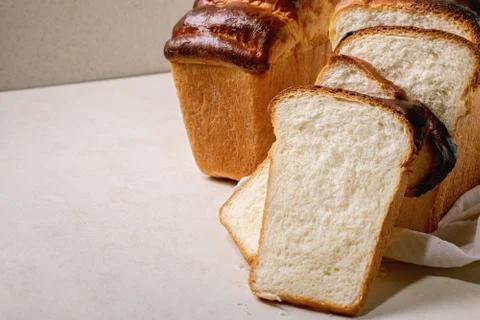 Hokkaido wheat bread Stock Photos