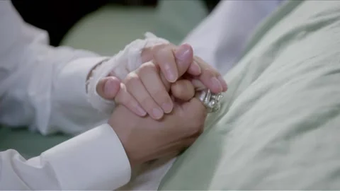 Hold someone&amp;#39;s hand Stock Footage 235267605