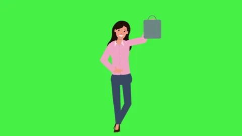 Hold something one hand and lift Left Green Screen Stock Footage 231499167