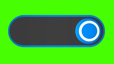 Hold switch button. 3D rendering animation. 스톡 동영상 195392534