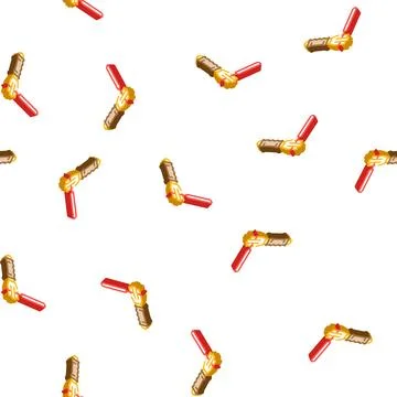 Holder for electrodes isometric icon seamless pattern イラスト素材