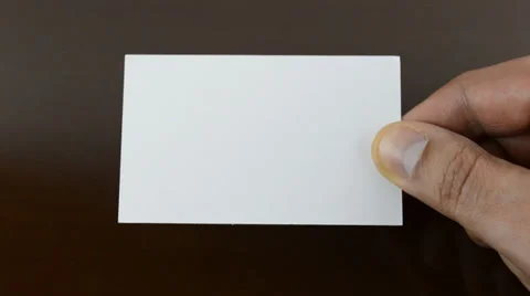 Holding a blank placard Vidéo 37818953