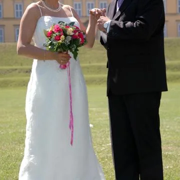 Holding the hand Stock Photos