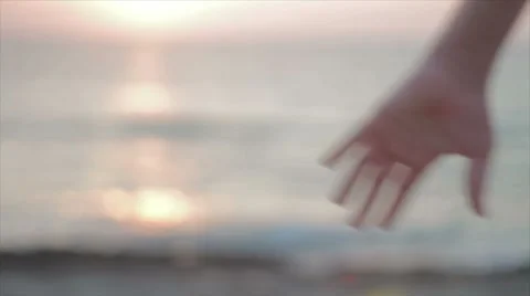 Holding hands Stock Footage 7749528