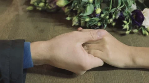 Holding Hands Stock Footage 56053311