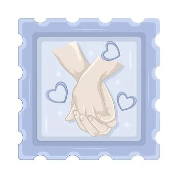 Holding hands Illustration Stock Illustration