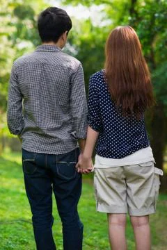 Holding hands Stock Photos