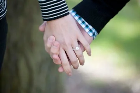 Holding Hands Stock Photos