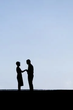 Holding hands Stock Photos