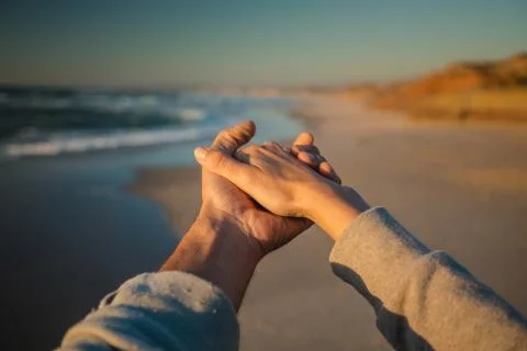 Holding hands Stock Photos