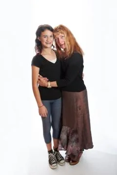 Holding her tight Stock Photos
