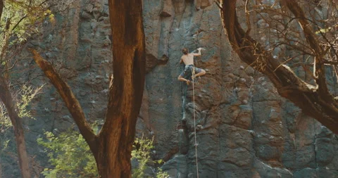 Holding on Tight Stock Footage 136589076