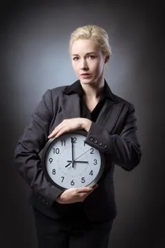 Holding onto time Stock Photos