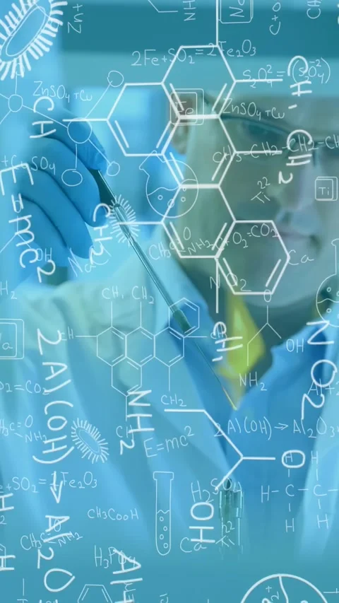 Holding tool, scientist inspecting sample and transferring probe for analysis Stock Footage 330655340