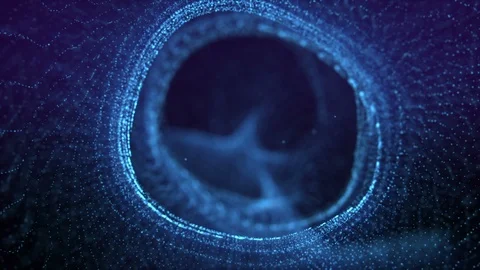 Hole Abstract Background Stock Footage 100538203