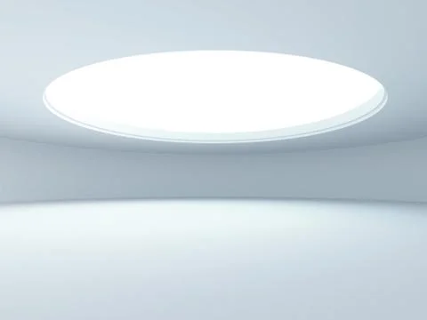 Hole in the ceiling Stock-Illustration