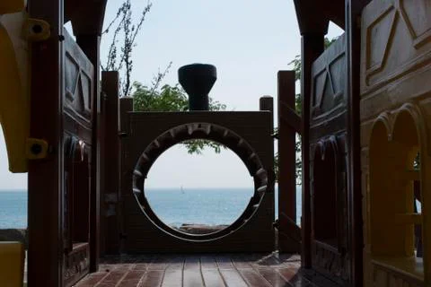 Hole, circle Stock Photos