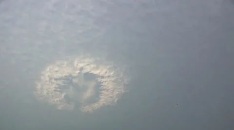 Hole cloud timelapse Stock Footage 22420661