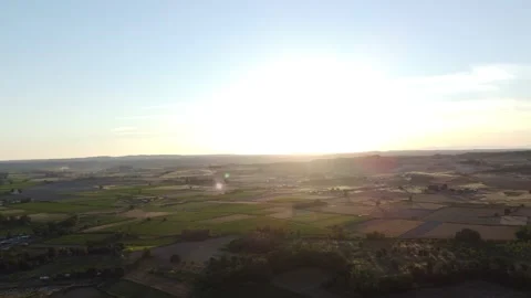 A hole in the field Stock Footage 158548700