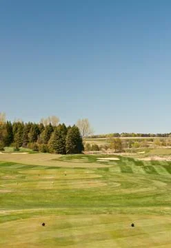 Hole on a Golf Course Stock Photos