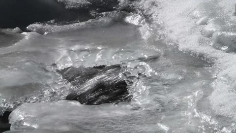 Hole in the Ice Stock Footage 333349031
