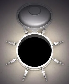 The hole Stock Illustration