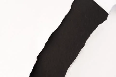 Hole in the paper background Foto stock