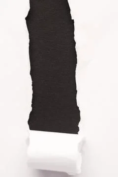 Hole in the paper background Stock Photos