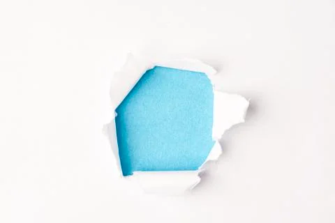 Hole in the paper background 写真素材