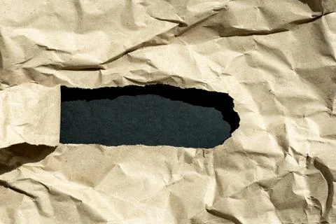 Hole in paper Stock Photos