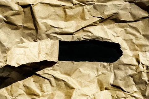 Hole in paper Stock Photos