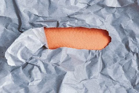Hole in paper Stock Photos