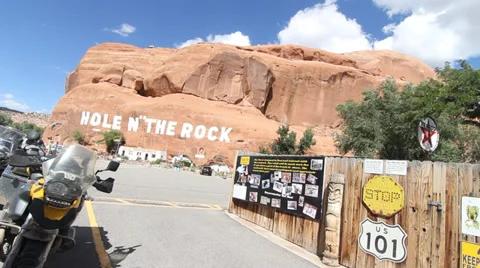 Hole In the Rock Video stock 30369516