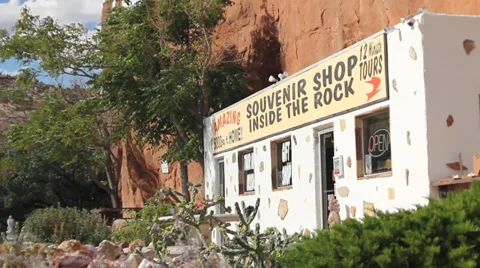 Hole In the Rock Stock Footage 30370933