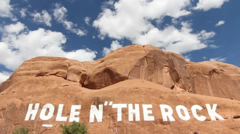 Hole In the Rock Time Lapse Stock Footage 30368691