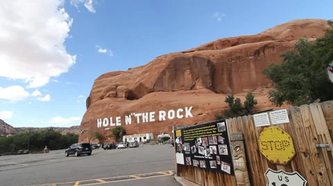 Hole In the Rock Time Lapse Stock Footage 30368874
