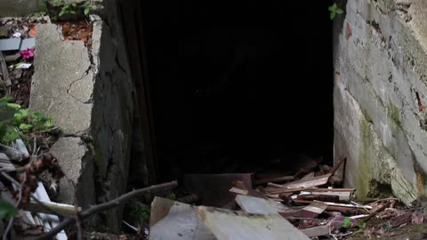 HOLE UNDER HOUSE Stock Footage 188901791