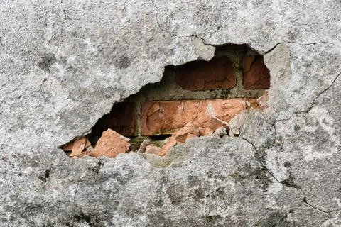 Hole in the wall Stock Photos