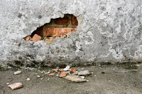 Hole in the wall Stock Photos