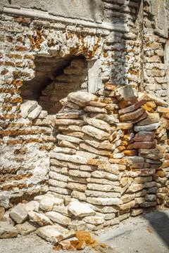 Hole in the wall Stock Photos