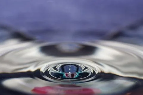 Hole in the water Foto stock
