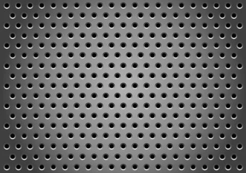 Hole_gray_background Stock Illustration