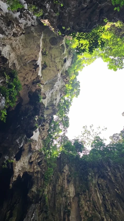 Holes in the cave Stock Footage 334939485