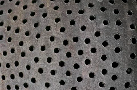 Holes pattern Stock-Fotos
