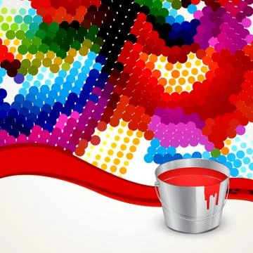 Holi background Stock Illustration